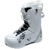 Ботинки сноубордические Black Fire B&W 2QL white