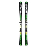 Горные лыжи с креплениями HEAD iSupershape Magnum SW TFB PR+PRD 14 S BRAKE 85 [F] black/green