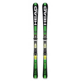 Горные лыжи с креплениями HEAD iSupershape Magnum SW TFB PR+PRD 14 S BRAKE 85 [F] black/green
