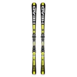 Горные лыжи с креплениями HEAD iSupershape Speed SW TFB PR+PRX 12 S BRAKE 85 [F] black/yellow