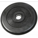 Диск обрезиненный BARBELL  31 мм 20 кг