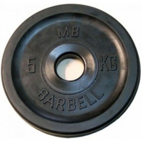 Диск Евро-классик BARBELL 51 мм 5 кг